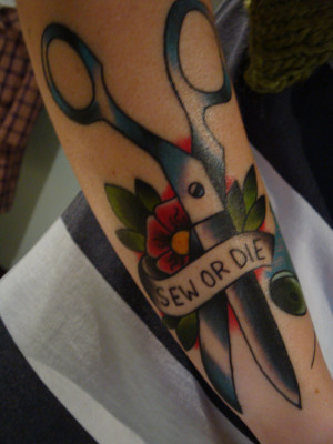 Sewing-Inspired Tattoos