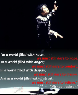 Michael Jackson My favorite quote ♥