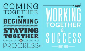 Great quote for teams and couples