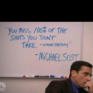 Michael Scott... Life coach.