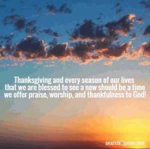 Thanksgiving Quotes & Sayings