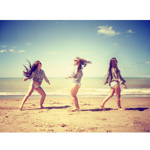 friends on the beach! feel free to use:) - Polyvore