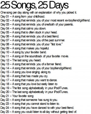 Day 10- A song by your favorite band.