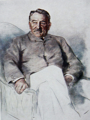 Cecil Rhodes (Sketch by Mortimer Menpes )