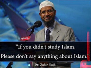 Muslim scholar Dr Zakir Naik Quotes and Sayings