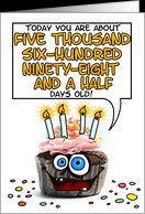 Happy birthday - 15 years old card - Product #277481