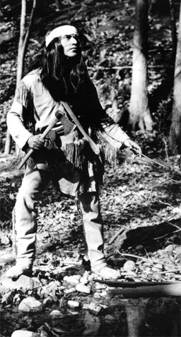 Photo: Actor David Morris as Shawnee Chief Tecumseh