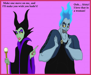 Disney Princess Maleficent and Hades