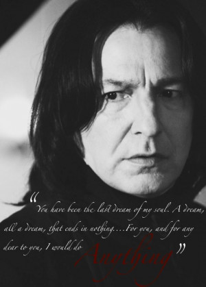 Severus Snape and Sydney Carton: two of my favorite characters. I ...