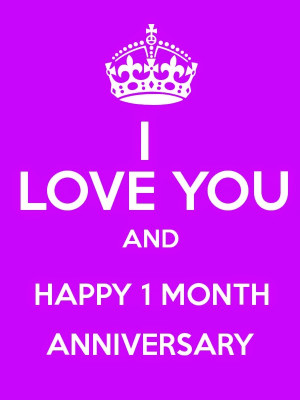 Thus 1 month anniversary quotes for girlfriend very nice you gave your ...
