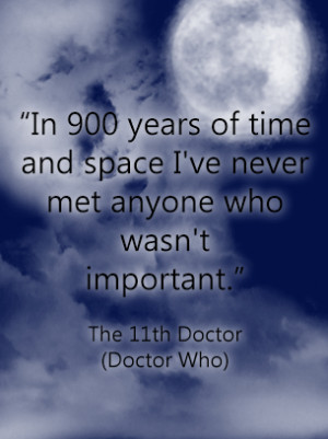 Quotes about Life Doctor Who