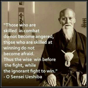 Amazing words to re read #O Sensei Ueshiba