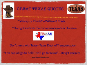 Great Texas Quotes
