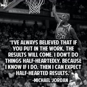 quote from the G.O.A.T, MJ