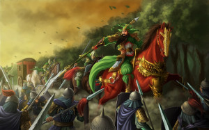 Fantasy - Oriental Battle Warrior War Guan Yu Wallpaper
