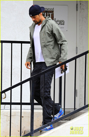 Diligent Actor Josh Duhamel Works on His 'Battle Creek' Lines!