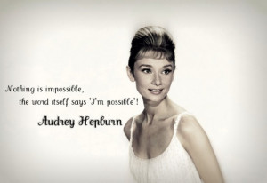 Inspiration by Audrey Hepburn