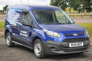 Deep Impact Blue Ford Transit Connect