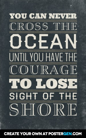 Cross The Ocean Print