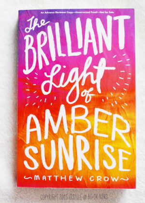 Review: ‘The Brilliant Light of Amber Sunrise’ by Matthew Crow