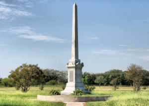 In 1914 the People of Texas funded and the State of Texas erected this ...
