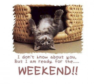Have an awesome weekend everyone..