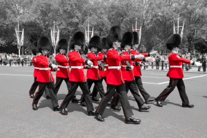 Red Black and White London