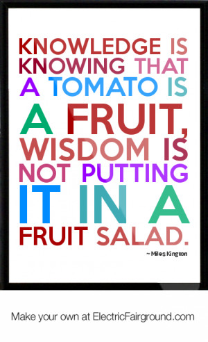 Fruit Salad Quotes