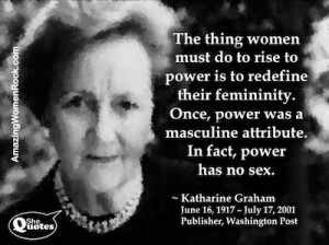 Last time I checked, power had no gender.” ~ #SheQuotes #feminism # ...