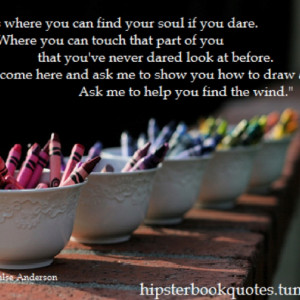 Laurie Halse Anderson is one of the smartest people I have ever met...