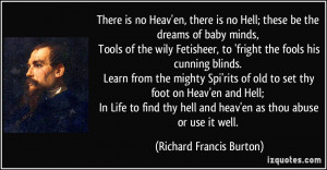 sir richard francis burton quotes