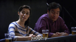 The mother, Tracy McConnell, being awesome at Robots vs. Wrestlers.