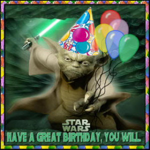 Happy Birthday, Yoda!