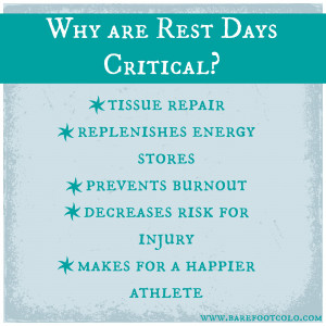 Tissue repair: When you exercise, your muscles fibers tear. Resting ...