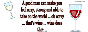 Wine does that Facebook Cover
