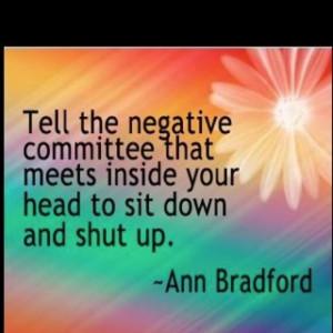 Stop the negativity