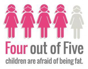 از هر 5 دختر بچه، 4 نفر از چاقی می‌ترسند ...