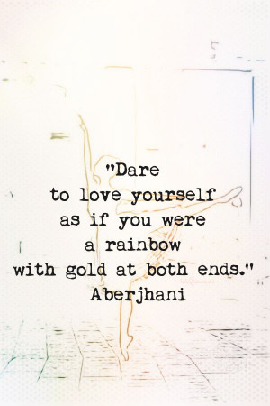 Aberjhani “Dare to love yourself” Quote posted on Fabquote.com ...