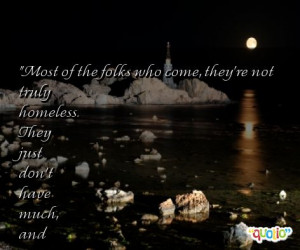Homeless Quotes