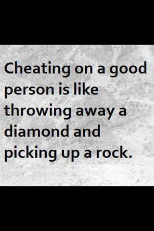 Can't stand liars or cheaters such deception which so morally just ...