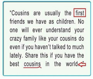 Cousins Quotes And Etc