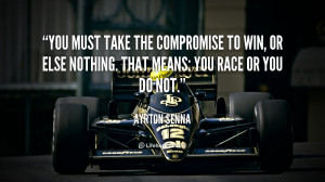 You must take the compromise to win, or else nothing. That means: you ...