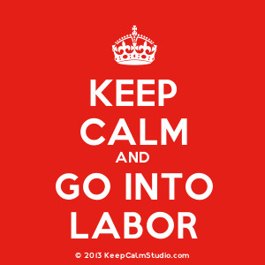 ... go into labor description crown keep calm and go into labor text keep