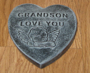 Love My Grandson Quotes Heart grandson love you