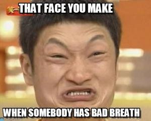 Bad breath memes