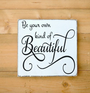 Inspirational Wall Art Girls Women Mom Wife Gift Be You Beautiful ...