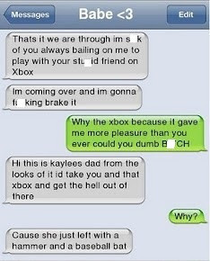 Angry Girlfriend! Hahahaa!