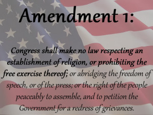 Right First Amendment Freedom of Religion