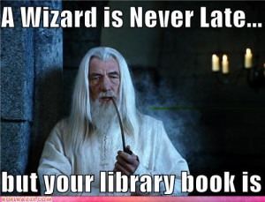 funny-celebrity-pictures-a-wizard-is-never-late-but-your-library-book ...