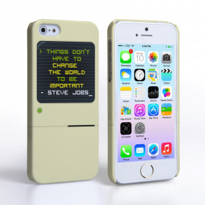 ... / iPhone 5 / 5S Cases / Caseflex iPhone 5 / 5S Steve Jobs Quote Case